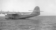 Martin 130 China Clipper (NC 14716) anchored in Wake Lagoon, 1936.