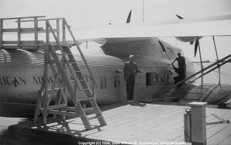 thumbnail image 2 of Pan Am China Clipper #2 - Martin M-130 Flying Boat 1936 B&W Photo (8x10) 2 of 5